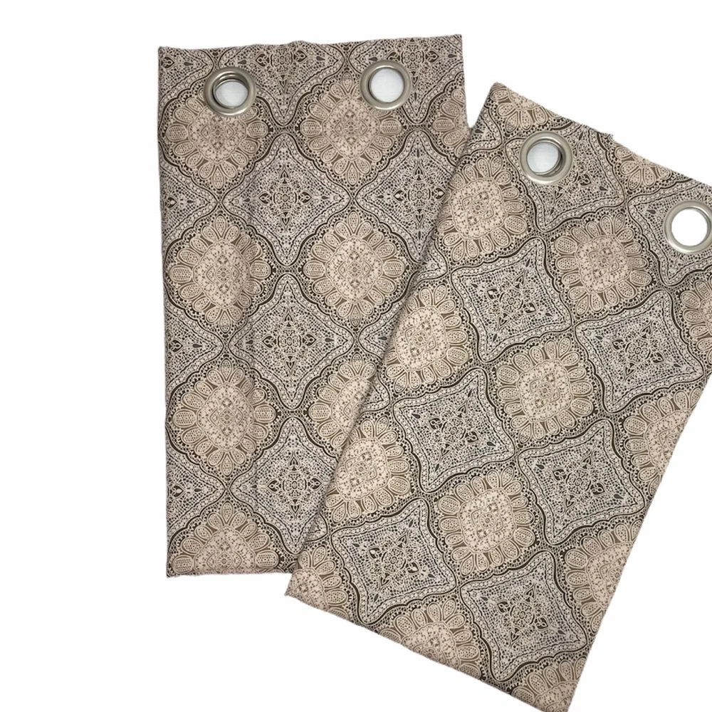 Curtain Set of 2 Panels Grommet Top